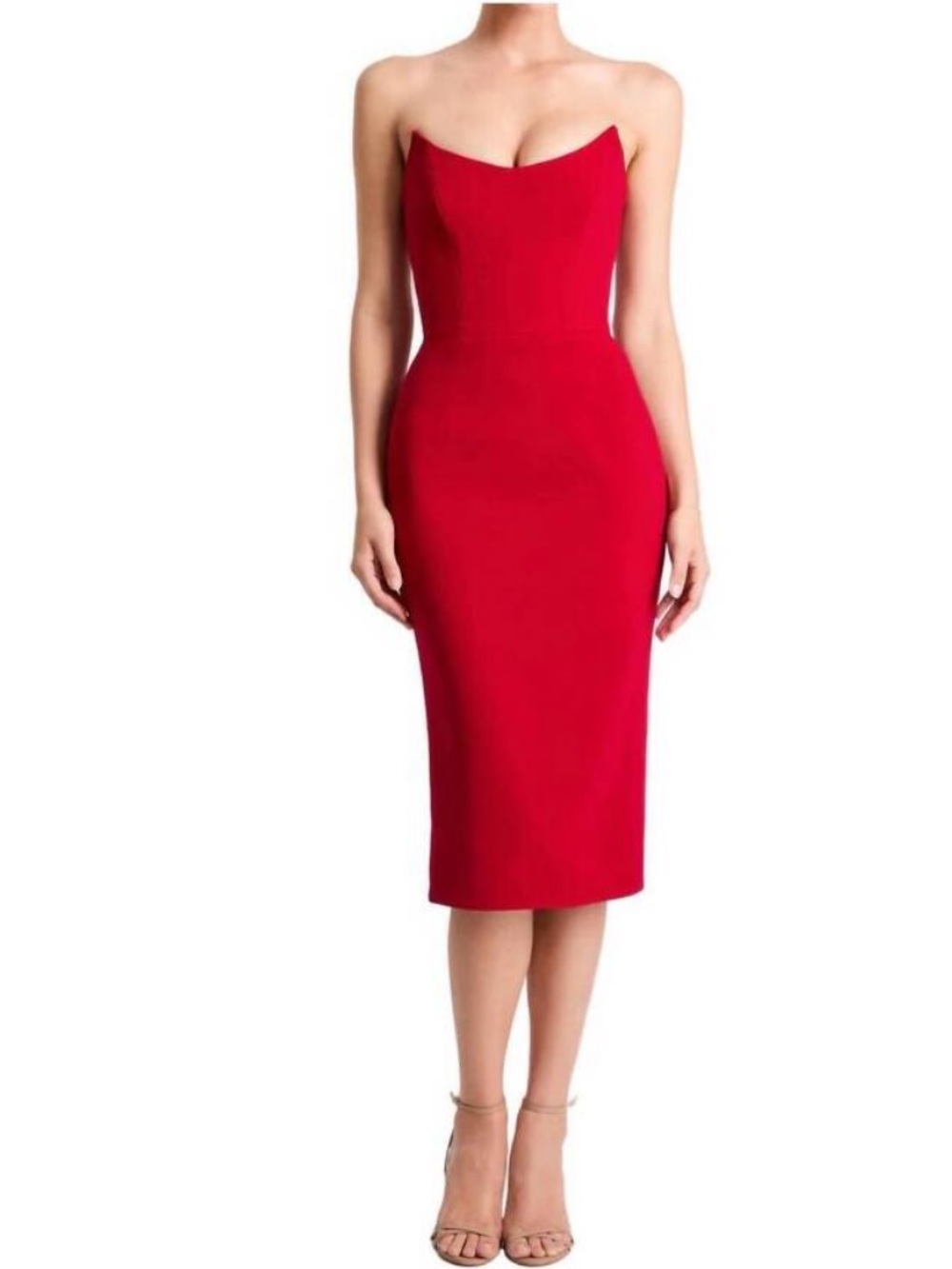 NEW HELSI celia dress in red